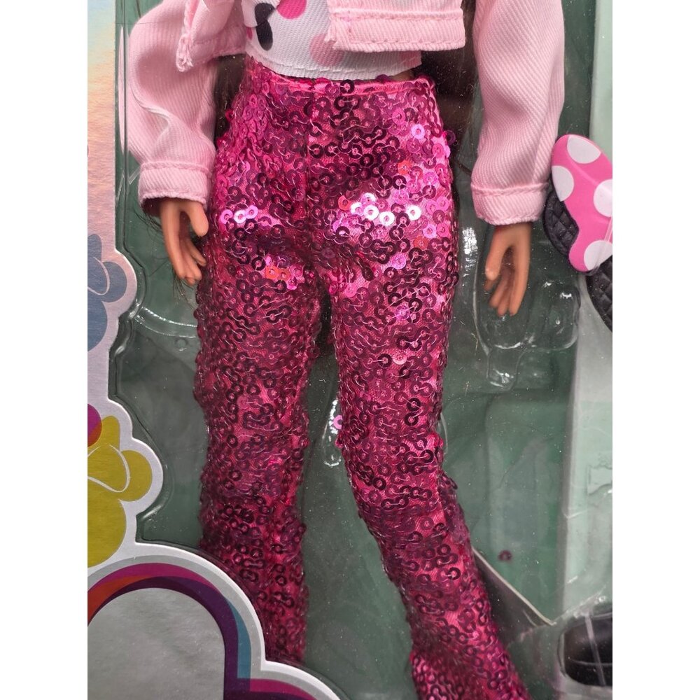 Disney ILY 4Ever Minnie Mouse-Inspired Doll Outfit Set Pink Sequin Pants - Picture 3 of 13
